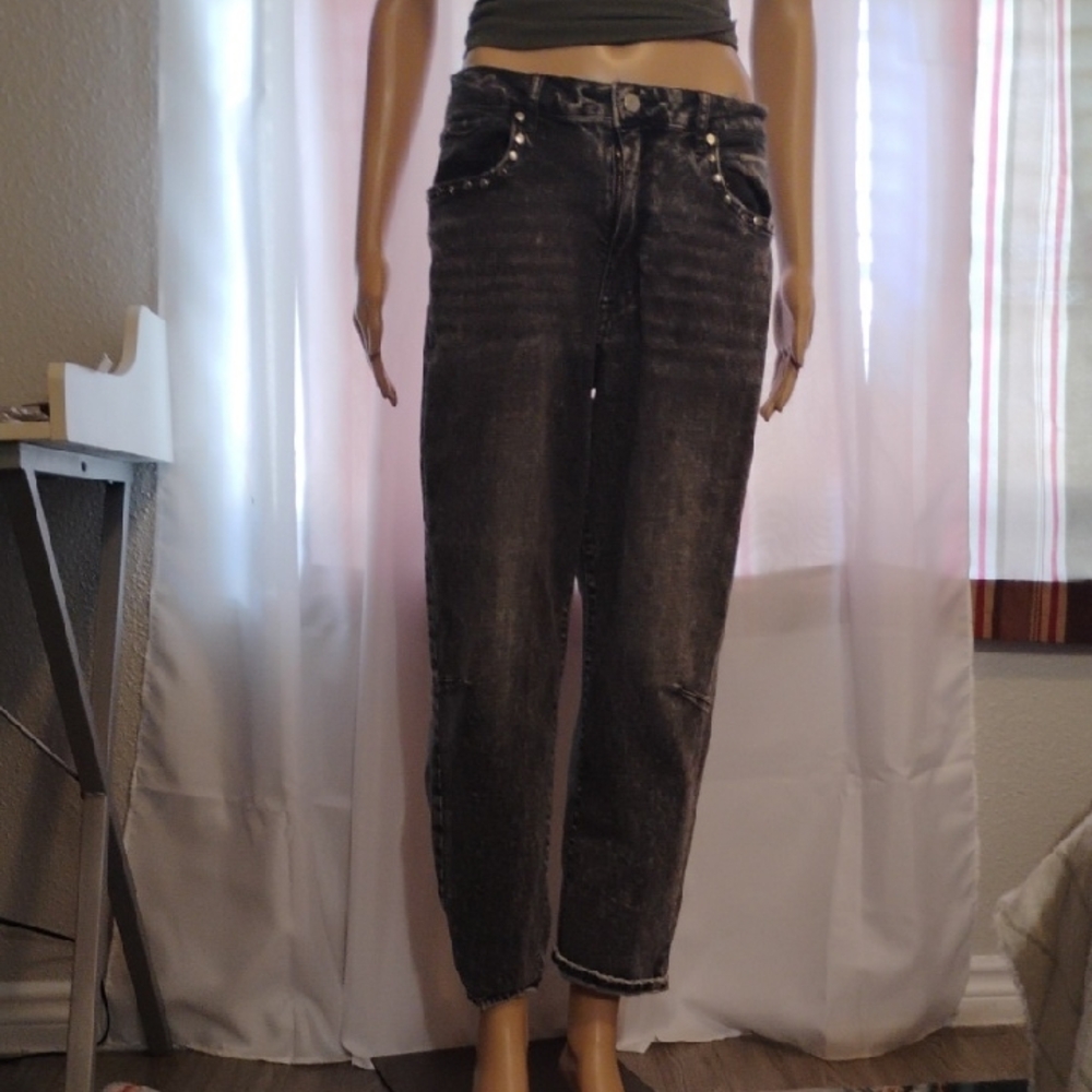 Rebecca Minkoff Black Straight Leg Jeans